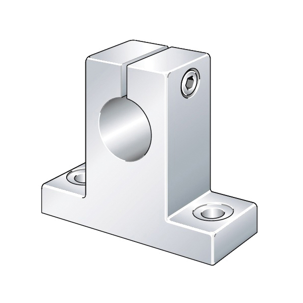 Round Linear Shaft Support Blocks