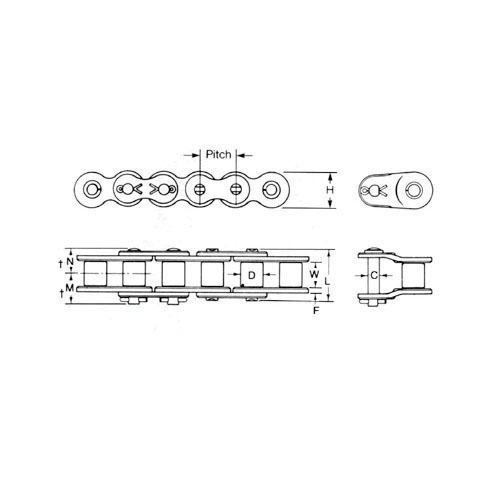 Morse&reg; 099652 MOR35R-100