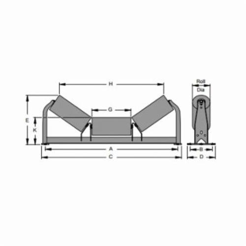 Conveyor Troughing Idlers